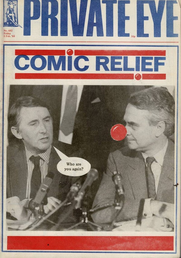 PRIVATE EYE UK MAGAZINE  NO 682 5TH February 1988  BUY VINTAGE BACK ISSUE MAGAZINES TILLEYS