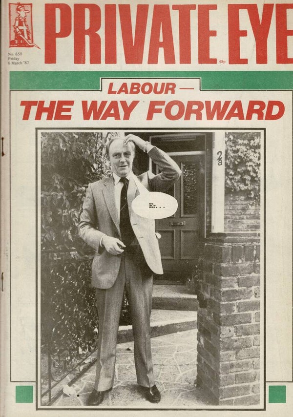 PRIVATE EYE UK MAGAZINE  NO 658 6TH March 1987 BUY VINTAGE BACK ISSUE MAGAZINES TILLEYS