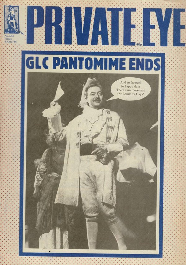 PRIVATE EYE UK MAGAZINE  NO 634 4TH April 1986 BUY VINTAGE BACK ISSUE MAGAZINES TILLEYS