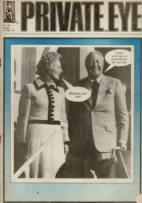 PRIVATE EYE UK MAGAZINE NO NO 501 27TH February 1981 BUY VINTAGE BACK ISSUE MAGAZINES TILLEYS