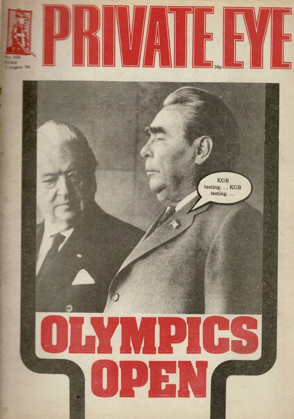 PRIVATE EYE UK MAGAZINE NO NO 486  1ST August 1980 BUY VINTAGE BACK ISSUE MAGAZINES TILLEYS