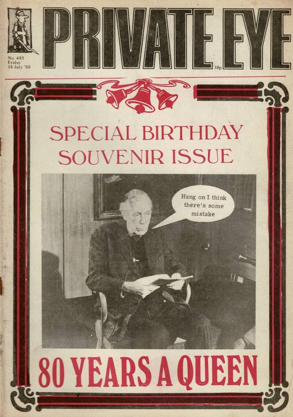 PRIVATE EYE UK MAGAZINE NO NO 485 18TH July 1980 BUY VINTAGE BACK ISSUE MAGAZINES TILLEYS