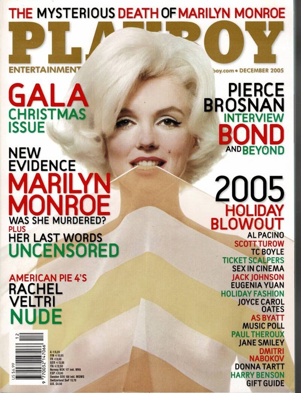PLAYBOY MONTHLY US MAGAZINE  December 2005  BUY VINTAGE BACK ISSUE MAGAZINES TILLEYS