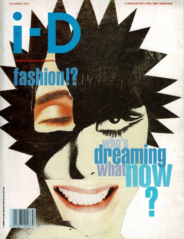 i - D UK MAGAZINE NO 57 April 1988 BUY VINTAGE BACK ISSUE MAGAZINES TILLEYS