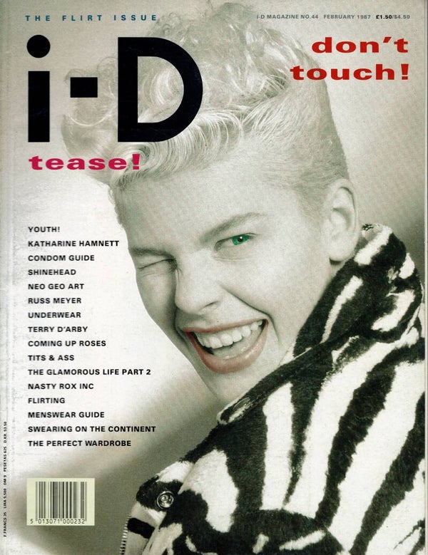 i - D UK MAGAZINE NO 44 February 1987 BUY VINTAGE BACK ISSUE MAGAZINES TILLEYS
