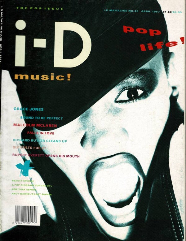i - D UK MAGAZINE NO 46 April  1987 BUY VINTAGE BACK ISSUE MAGAZINES TILLEYS