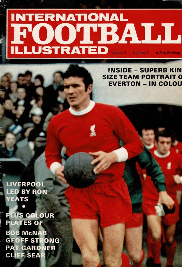 INTERNATIONAL FOOTBALL ILLUSTRATED UK FOOTBALL MAGAZINE  VOL 1 NO 5 1968 BUY VINTAGE BACK ISSUE MAGAZINES TILLEYS