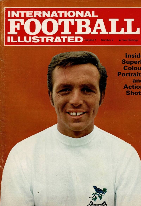 INTERNATIONAL FOOTBALL ILLUSTRATED UK FOOTBALL MAGAZINE  VOL 1 NO 2 1968 BUY VINTAGE BACK ISSUE MAGAZINES TILLEYS