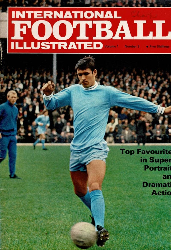 INTERNATIONAL FOOTBALL ILLUSTRATED UK FOOTBALL MAGAZINE  VOL 1 NO 3 1968 BUY VINTAGE BACK ISSUE MAGAZINES TILLEYS
