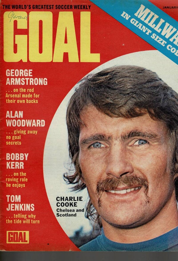 GOAL UK FOOTBALL MAGAZINE  NO 179 January 8TH 1972 BUY VINTAGE BACK ISSUE MAGAZINES TILLEYS