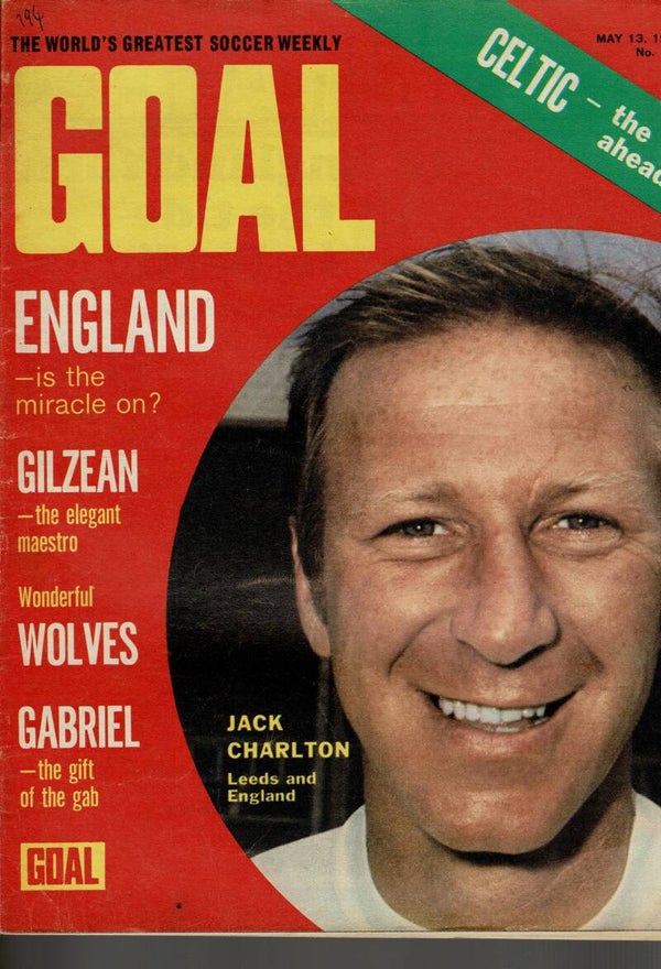 GOAL UK FOOTBALL MAGAZINE  NO 194 May 13TH 1972 BUY VINTAGE BACK ISSUE MAGAZINES TILLEYS