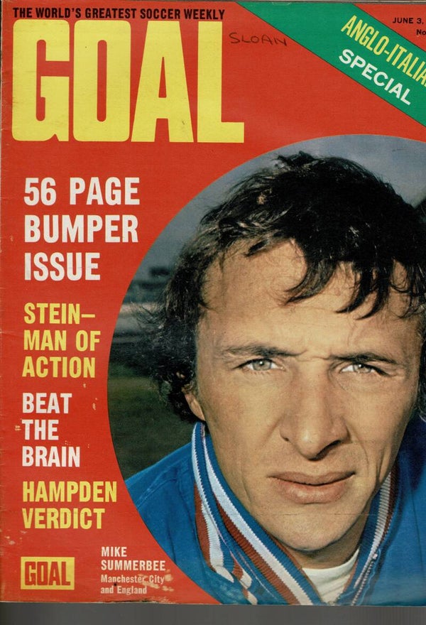 GOAL UK FOOTBALL MAGAZINE  NO 197 June 3RD 1972 BUY VINTAGE BACK ISSUE MAGAZINES TILLEYS