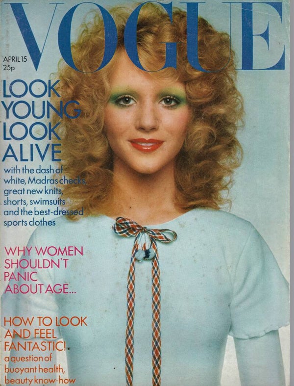 VOGUE UK FASHION MAGAZINE April 1971 BUY VINTAGE BACK ISSUE MAGAZINES TILLEYS