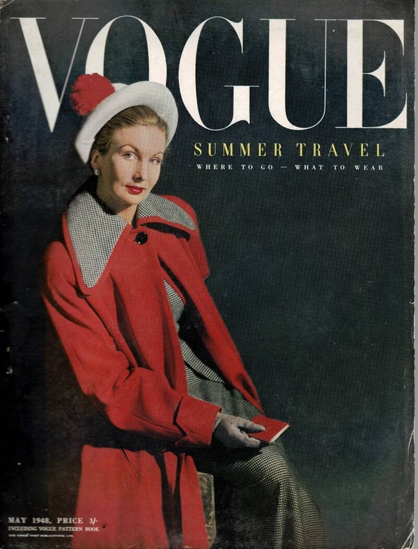 VOGUE UK FASHION MAGAZINE May 1948 BUY VINTAGE BACK ISSUE MAGAZINES TILLEYS