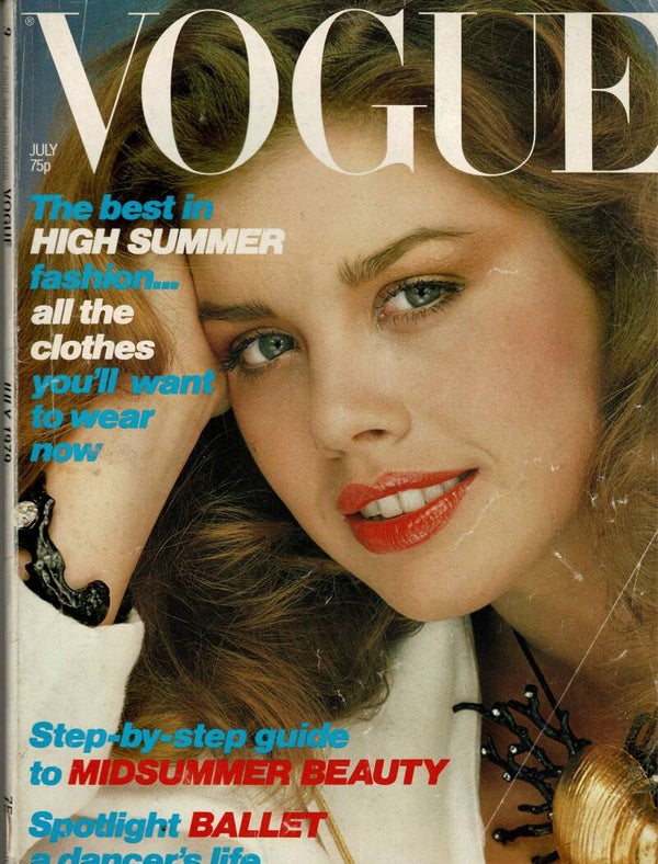VOGUE UK FASHION MAGAZINE July 1979 BUY VINTAGE BACK ISSUE MAGAZINES TILLEYS