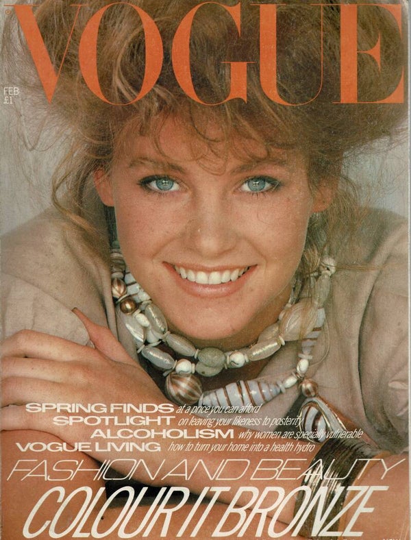 VOGUE UK FASHION MAGAZINE February 1981 BUY VINTAGE BACK ISSUE MAGAZINES TILLEYS