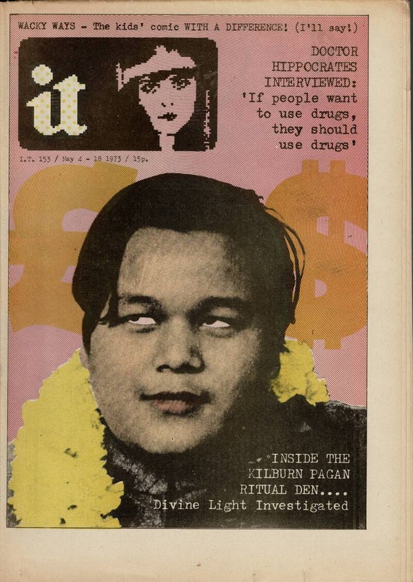 IT INTERNATIONAL TIMES UK UNDERGROUND PAPER NO 153 May 4TH - 18TH 1973  BUY VINTAGE MAGAZINES FROM TILLEYS
