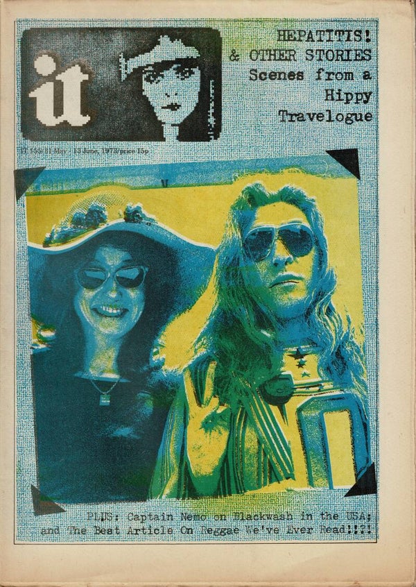 IT INTERNATIONAL TIMES UK UNDERGROUND PAPER NO 155 31ST May - 13TH June 1973  BUY VINTAGE MAGAZINES FROM TILLEYS