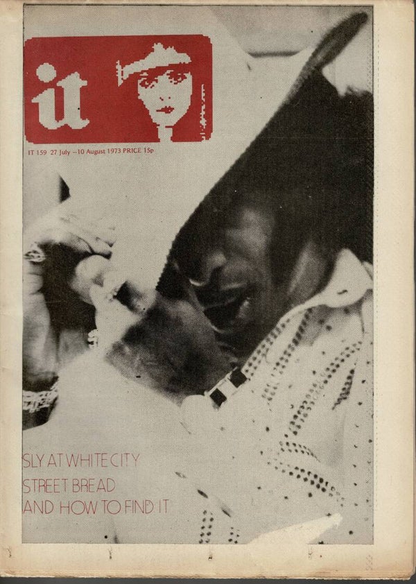 IT INTERNATIONAL TIMES UK UNDERGROUND PAPER NO 159 27TH July - 10TH August 1973  BUY VINTAGE MAGAZINES FROM TILLEYS