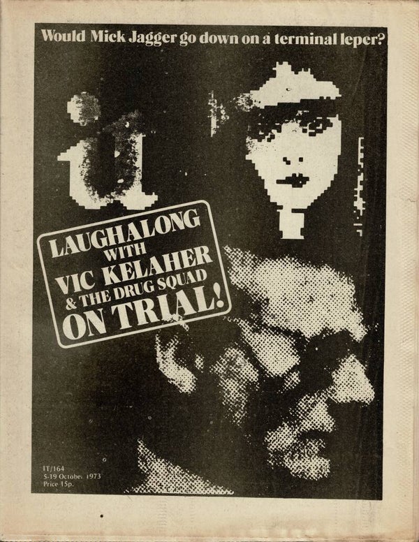 IT INTERNATIONAL TIMES UK UNDERGROUND PAPER NO 164 5TH - 19TH October 1973  BUY VINTAGE MAGAZINES FROM TILLEYS