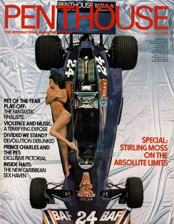 PENTHOUSE VINTAGE UK MAGAZINE VOL 12 NO 4 1977 BUY VINTAGE BACK ISSUE MAGAZINES TILLEYS