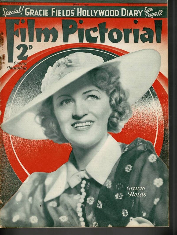 FILM PICTORIAL UK MAGAZINE June 12TH 1937 BUY VINTAGE BACK ISSUE MAGAZINES TILLEYS