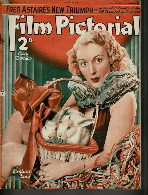 FILM PICTORIAL UK MAGAZINE April 16TH 1938 BUY VINTAGE BACK ISSUE MAGAZINES TILLEYS