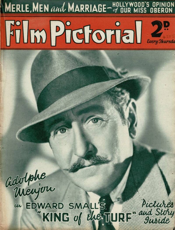 FILM PICTORIAL UK MAGAZINE 18TH March 1939 BUY VINTAGE BACK ISSUE MAGAZINES TILLEYS