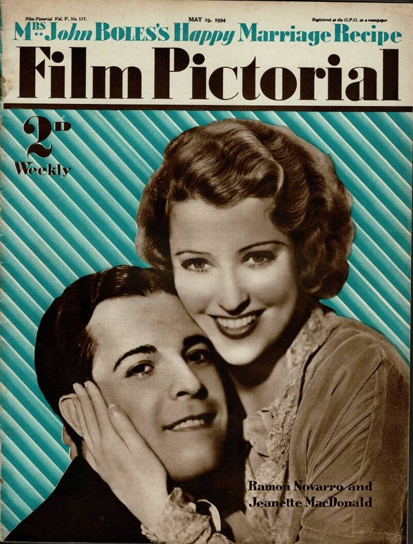 FILM PICTORIAL UK MAGAZINE May 19TH 1934 BUY VINTAGE BACK ISSUE MAGAZINES TILLEYS