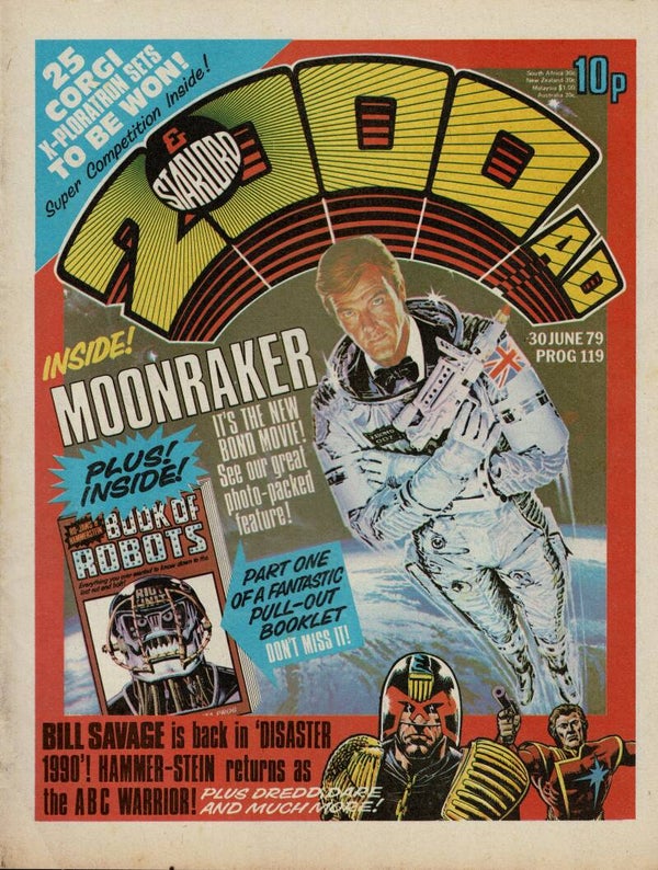 2000 AD UK COMIC PROG 119 30TH  June 1979 BUY VINTAGE COMICS FORM TILLEYS