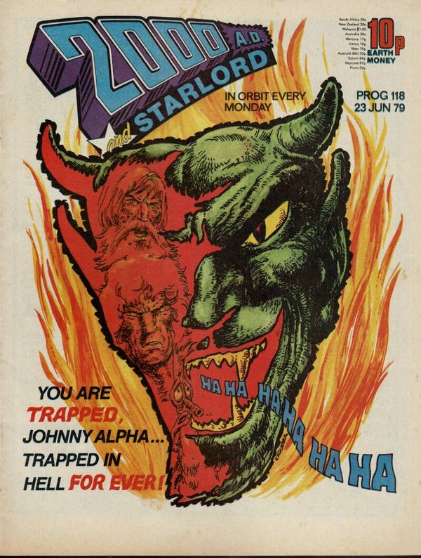 2000 AD UK COMIC PROG 118 23RD June 1979 BUY VINTAGE COMICS FORM TILLEYS