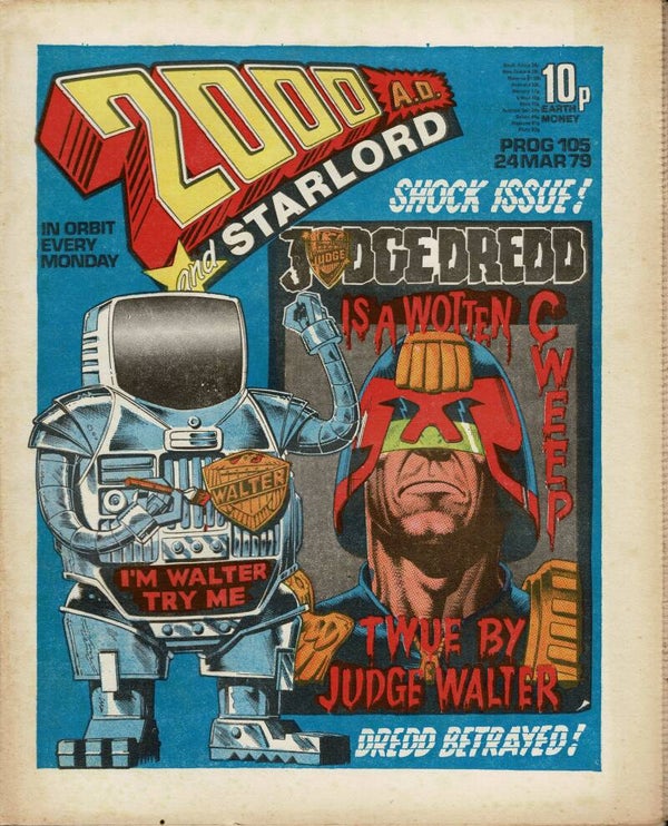 2000 AD UK COMIC PROG 105 24TH March 1979 BUY VINTAGE COMICS FORM TILLEYS
