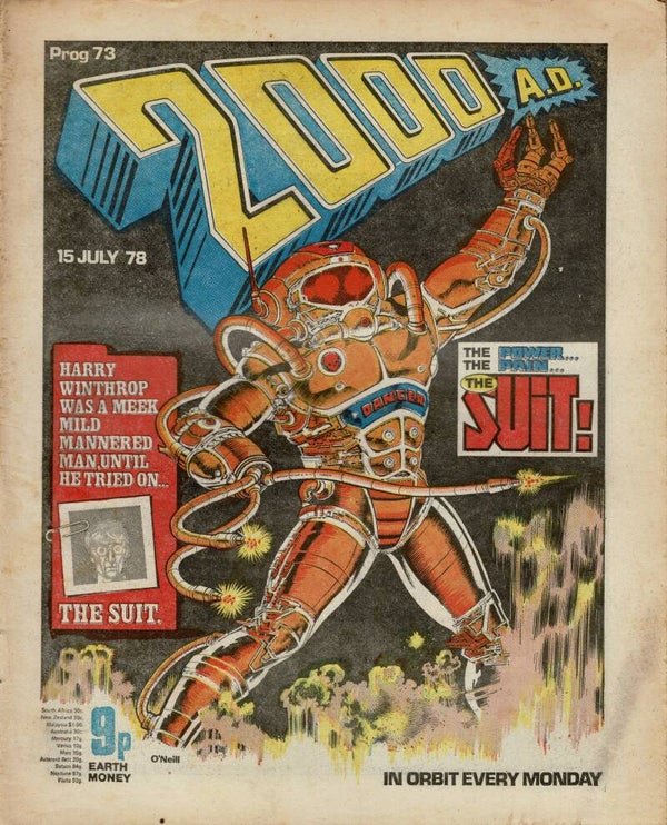 2000 AD UK COMIC PROG 73 15TH July 1978 BUY VINTAGE COMICS FORM TILLEYS