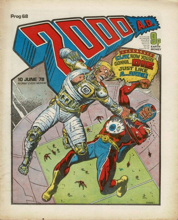 2000 AD UK COMIC PROG 68 10TH June 1978 BUY VINTAGE COMICS FORM TILLEYS
