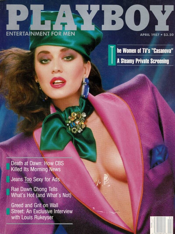 PLAYBOY MONTHLY US MAGAZINE  APRIL 1987 BUY VINTAGE PLAYBOY BACK ISSUE MAGAZINES TILLEYS