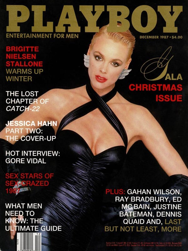 PLAYBOY MONTHLY US MAGAZINE  DECEMBER 1987 BUY VINTAGE PLAYBOY BACK ISSUE MAGAZINES TILLEYS
