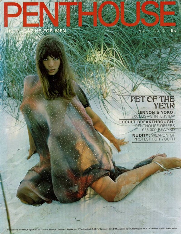 PENTHOUSE VINTAGE UK MAGAZINE VOL 4 NO 9 1969  BACK ISSUE MAGAZINES TILLEYS