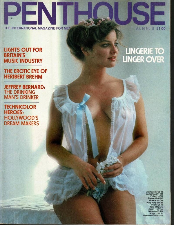 PENTHOUSE VINTAGE UK MAGAZINE VOL 16 NO 8 1981 BACK ISSUE MAGAZINES TILLEYS