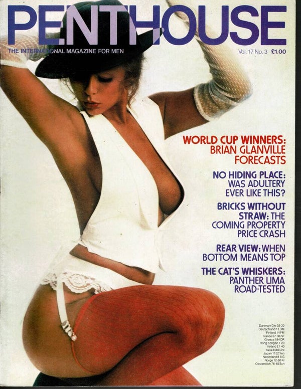PENTHOUSE VINTAGE UK MAGAZINE VOL 17 NO 3 1983 BACK ISSUE MAGAZINES TILLEYS