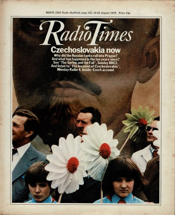 RADIO TIMES UK MAGAZINE 19TH - 25TH AUGUST 1978  VINTAGE BACK ISSUE MAGAZINES TILLEYS