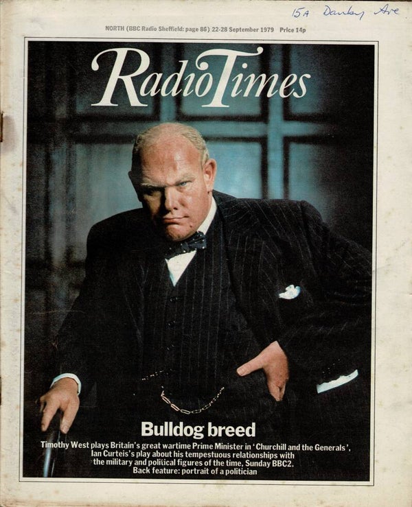 RADIO TIMES UK MAGAZINE 22ND - 28TH SEPTEMBER 1979  VINTAGE BACK ISSUE MAGAZINES TILLEYS