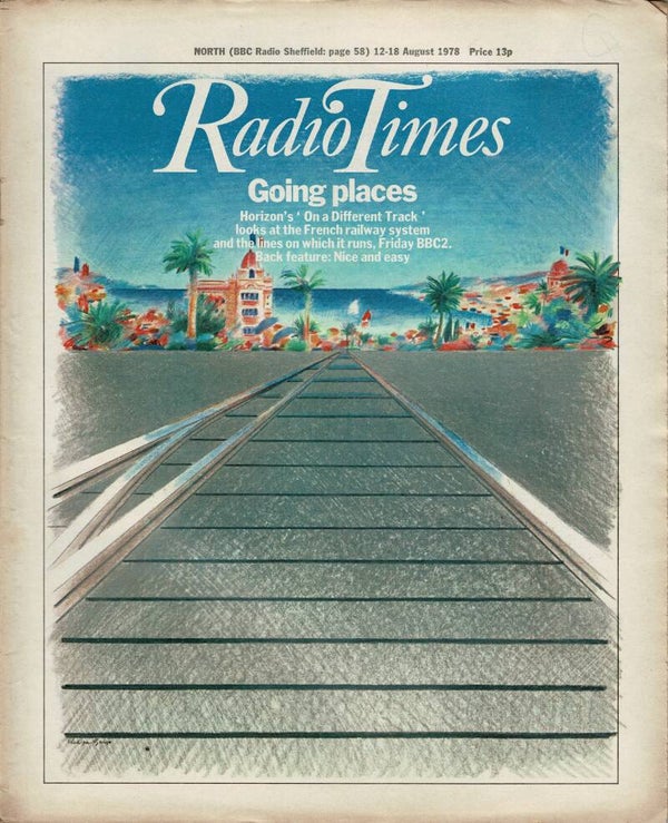 RADIO TIMES UK MAGAZINE 12TH - 18TH AUGUST 1978  VINTAGE BACK ISSUE MAGAZINES TILLEYS