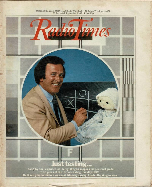 RADIO TIMES UK MAGAZINE 28TH AUGUST - 3RD SEPTEMBER 1982 VINTAGE BACK ISSUE MAGAZINES TILLEYS