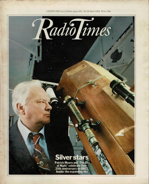 RADIO TIMES UK MAGAZINE 24TH - 30TH APRIL  1982 VINTAGE BACK ISSUE MAGAZINES TILLEYS