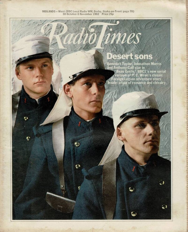 RADIO TIMES UK MAGAZINE 30TH 0CTOBER - 5TH NOVEMBER  1982 VINTAGE BACK ISSUE MAGAZINES TILLEYS