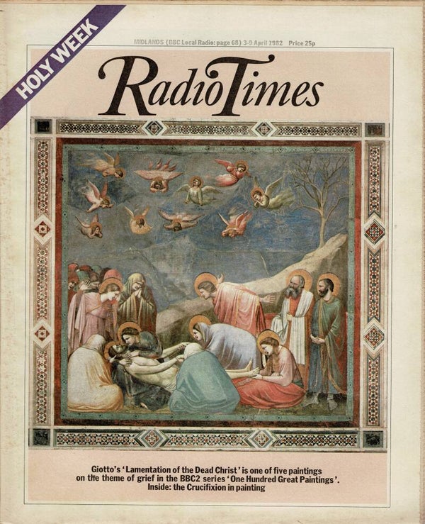 RADIO TIMES UK MAGAZINE 3RD - 9TH APRIL 1982 VINTAGE BACK ISSUE MAGAZINES TILLEYS