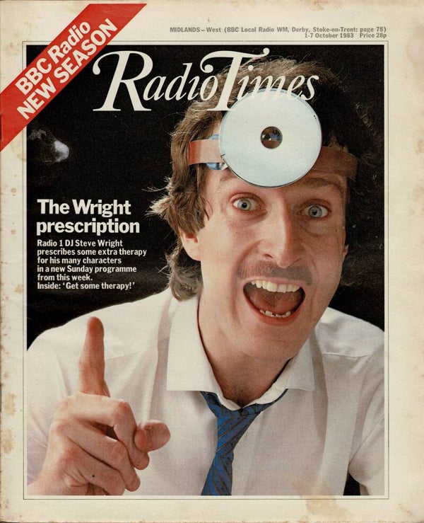 RADIO TIMES UK MAGAZINE 1ST - 7TH OCTOBER 1983 VINTAGE BACK ISSUE MAGAZINES TILLEYS