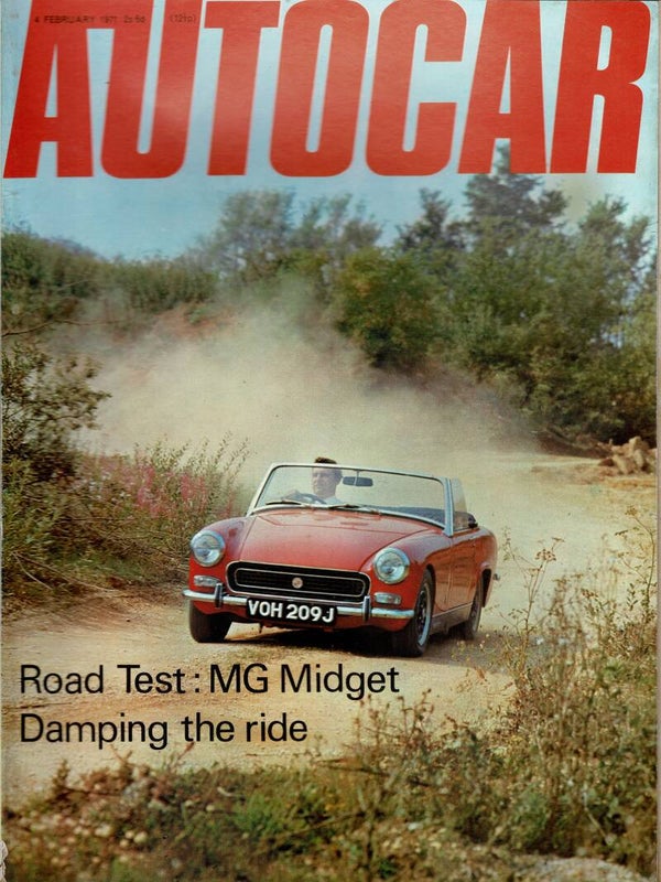 AUTOCAR UK MOTORING MAGAZINE 4TH FEBRUARY 1971  VINTAGE BACK ISSUE MAGAZINES TILLEYS