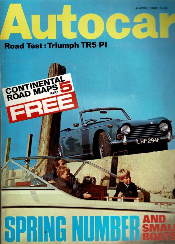 AUTOCAR UK MOTORING MAGAZINE 4TH APRIL 1968  VINTAGE BACK ISSUE MAGAZINES TILLEYS