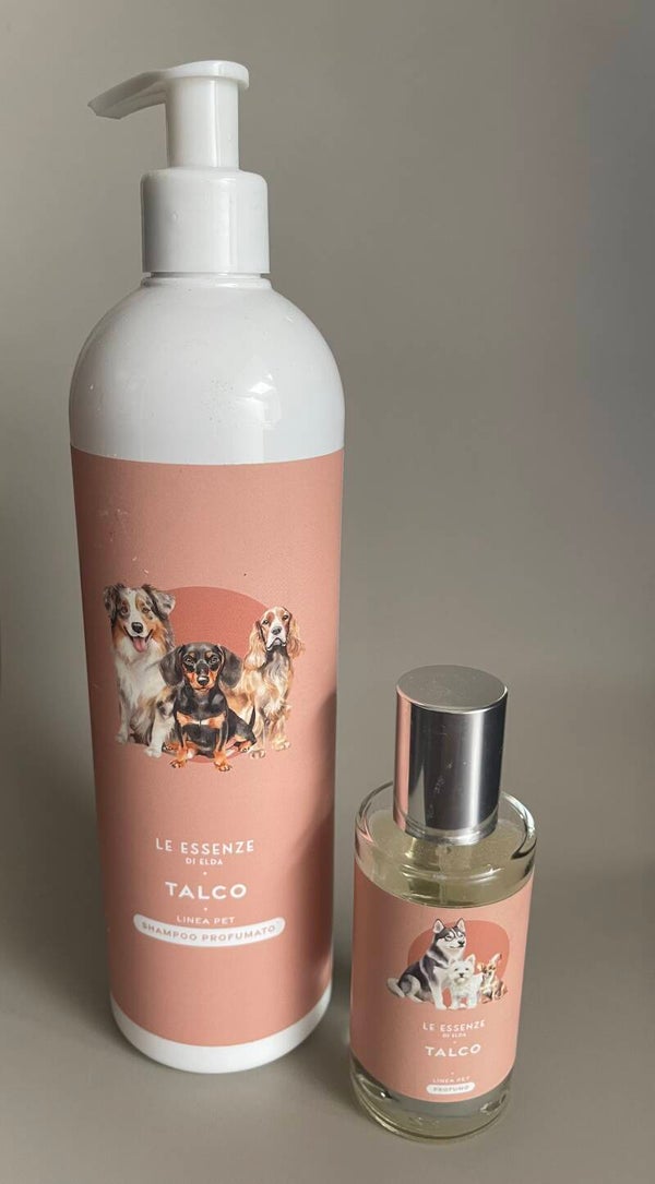 Hondenshampoo & parfum Le Essenze di Elda Talco
